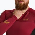 Koszulka treningowa longsleeve męska rashguard HOOK FIGHTING Base czerwony 4