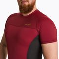 Koszulka treningowa męska rashguard HOOK FIGHTING Base czerwony 3