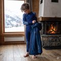 Komplet bielizny termoaktywnej dziecięcej KADVA Frosty Jrb Set bezszwowy granatowy 5