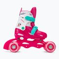Rolki dziecięce HUMBAKA Starjet LED 3w1 różowy 10