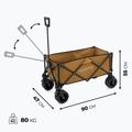 Wózek transportowy składany AQUASTIC Caro brązowy 13