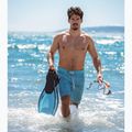 Zestaw do snorkelingu AQUASTIC Shoal maska + fajka + płetwy niebieski 14