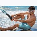 Zestaw do snorkelingu AQUASTIC Shoal maska + fajka + płetwy niebieski 16