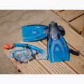 Zestaw do snorkelingu dziecięcy AQUASTIC Shelly maska + fajka + płetwy jasnoniebieski 14