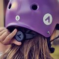 Kask dziecięcy ATTABO Genes Jr fioletowy 10