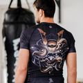 Rashguard męski Ground Game Oni Samurai czarny/złoty 8