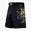 Spodenki treningowe męskie Ground Game MMA Oni Samurai czarne/multi 2