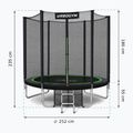 Trampolina ogrodowa UrboGym Classic 252 cm 9