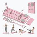 Reformer do pilatesu Extralink 9w1 pink