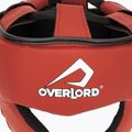 Kask bokserski Overlord Tournament czerwony 5