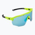Okulary przeciwsłoneczne GOG Argo matt neon green/black/reflex white/blue 2