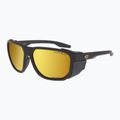 Okulary przeciwsłoneczne GOG Pamir matt metallic black/black/reflex gold