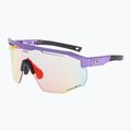 Okulary przeciwsłoneczne GOG Argo C metallic purple/black reflex red