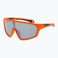 Okulary przeciwsłoneczne dziecięce GOG Flint matt neon orange/black reflex silver