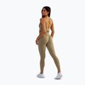 Legginsy treningowe damskie BeShaped Gym Queen taupe 3