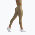 Legginsy treningowe damskie BeShaped Gym Queen taupe 5