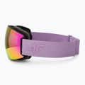 Gogle narciarskie 4F U044 violet/gradient smoke 4