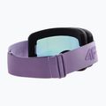 Gogle narciarskie 4F U044 violet/gradient smoke 4