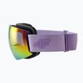 Gogle narciarskie 4F U044 violet/gradient smoke 5