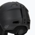 Kask narciarski 4F U078 deep black 7