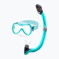 Zestaw do nurkowania dziecięcy AQUA-SPEED Alize FS + Samos + Mesh turkusowy 3