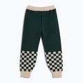 Spodnie dziecięce KID STORY Merino green chessboard 2