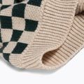Czapka zimowa dziecięca KID STORY Merino green chessboard 4