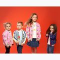 Kurtka dziecięca KID STORY Bio Finishing Bomberka colorful stripes 12
