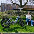 Rower elektryczny JOBOBIKE Romer 48V 14Ah szary 6