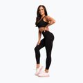 Legginsy damskie Gym Glamour Basic Scrunch black 5