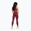 Legginsy damskie Gym Glamour Basic Scrunch burgundy 3