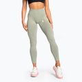 Legginsy damskie Gym Glamour Basic Scrunch green