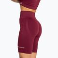 Spodenki bikery treningowe damskie Gym Glamour Push Up 2.0 merlot 5