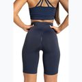 Spodenki bikery treningowe damskie Gym Glamour Push Up 2.0 denim 2