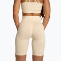 Spodenki bikery treningowe damskie Gym Glamour Push Up 2.0 nude 2