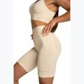 Spodenki bikery treningowe damskie Gym Glamour Push Up 2.0 nude 3