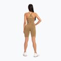 Spodenki bikery treningowe damskie Gym Glamour Push Up 2.0 safari 3