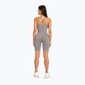 Spodenki bikery treningowe damskie Gym Glamour Push Up 2.0 ghost grey 3