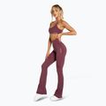 Legginsy damskie Gym Glamour Push Up 2.0 burgundy 4