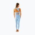 Legginsy do jogi damskie JoyInMe Oneness Yoga 7/8 blue chia 3