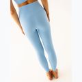 Legginsy do jogi damskie JoyInMe Oneness Yoga 7/8 blue chia 5
