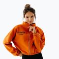 Bluza polarowa damska JoyInMe Zip Flow Sweatshirt pumpkin spice