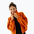 Bluza polarowa damska JoyInMe Zip Flow Sweatshirt pumpkin spice 7