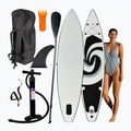 Zestaw deska SUP pompowana Extralink 1010 11'5" czarny/biały 2