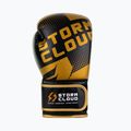 Rękawice bokserskie StormCloud Bolt 3.0 black/gold 4