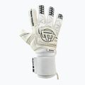 Rękawice bramkarskie Football Masters Voltage Plus NC white