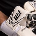 Rękawice bramkarskie Football Masters Invictus X RF white/black 3