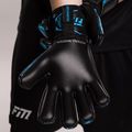 Rękawice bramkarskie Football Masters Varis X NC black/blue 6