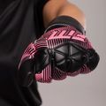 Rękawice bramkarskie Football Masters Varis X NC black/pink 5