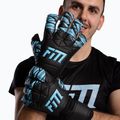 Rękawice bramkarskie Football Masters Invictus X Training black/blue 5